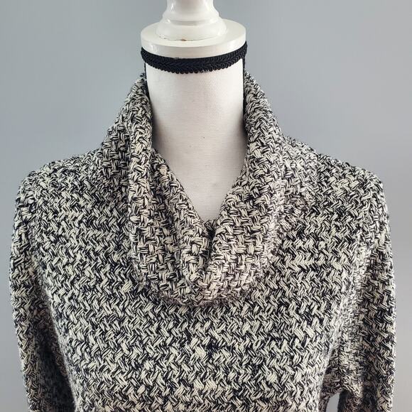 Dana Buchman Signature Gray Turtleneck Sweater Size L - Picture 4 of 6